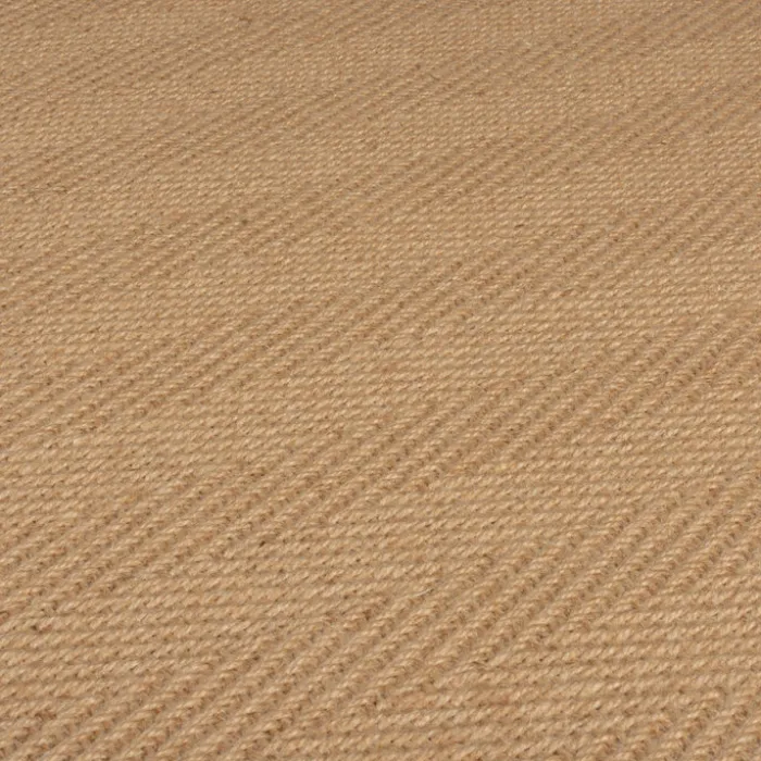 Jute Läufer - Herro Natur Schwarz - 60x230cm