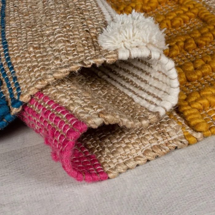 Jute Läufer - Jubio Medina Bunt - 60x230cm