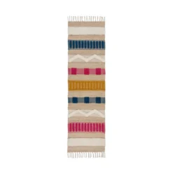 Jute Läufer - Jubio Medina Bunt - 60x230cm
