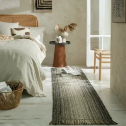 Jute Läufer - Motto Ombre Grün