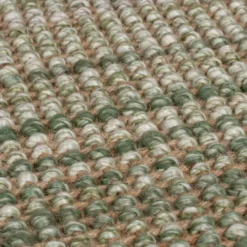 Jute Läufer - Motto Ombre Grün