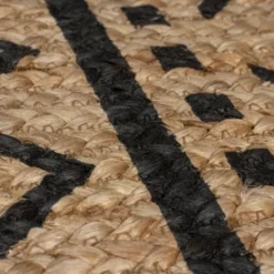 Jute Läufer - Lucio Geo Beige - 60x230cm