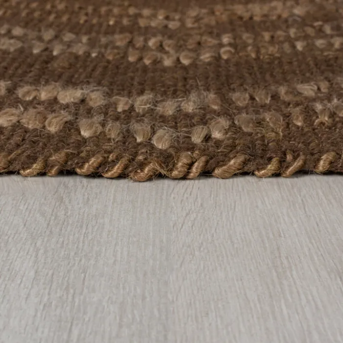 Jute Teppich - Deso Trey Braun