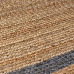 Jute Teppich - Grazo Natur Grau