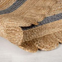 Jute Teppich - Grazo Natur Grau
