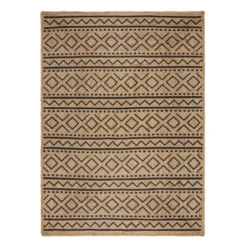 Jute Teppich - Lucio Geo Beige