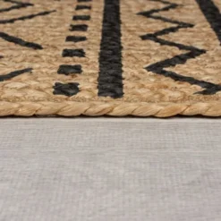 Jute Teppich - Lucio Geo Beige