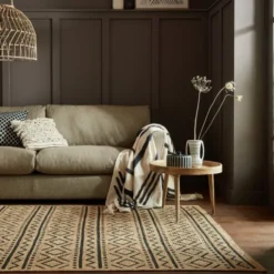 Jute Teppich - Lucio Geo Beige