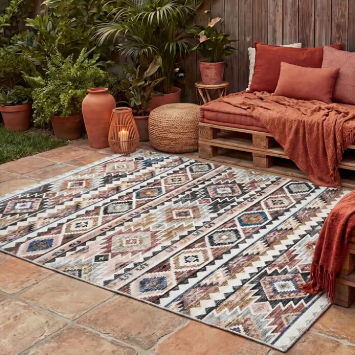 Kelim Outdoor Teppich - Lira Inca