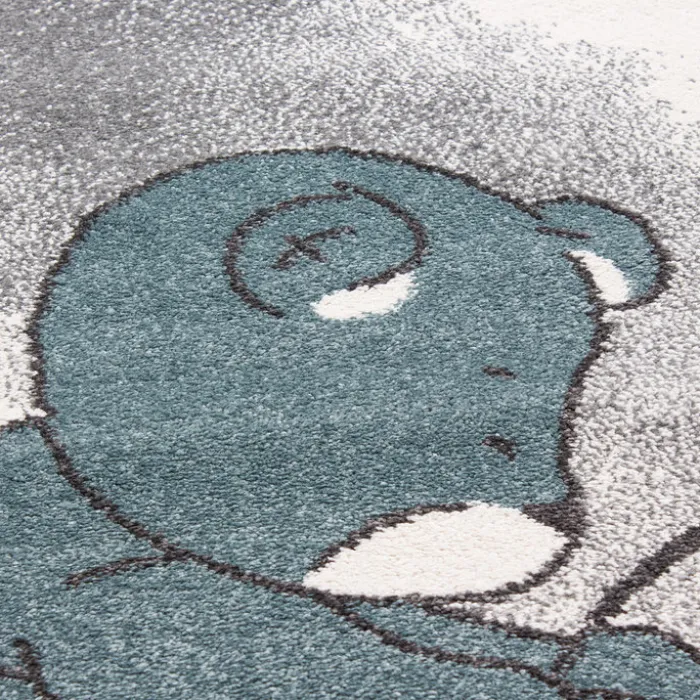 Kinderteppich - Anna Bär Blau