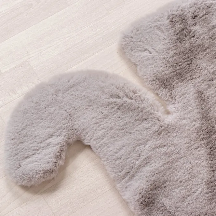 Kinderteppich - Huggy Elefant Grau - 80x100cm