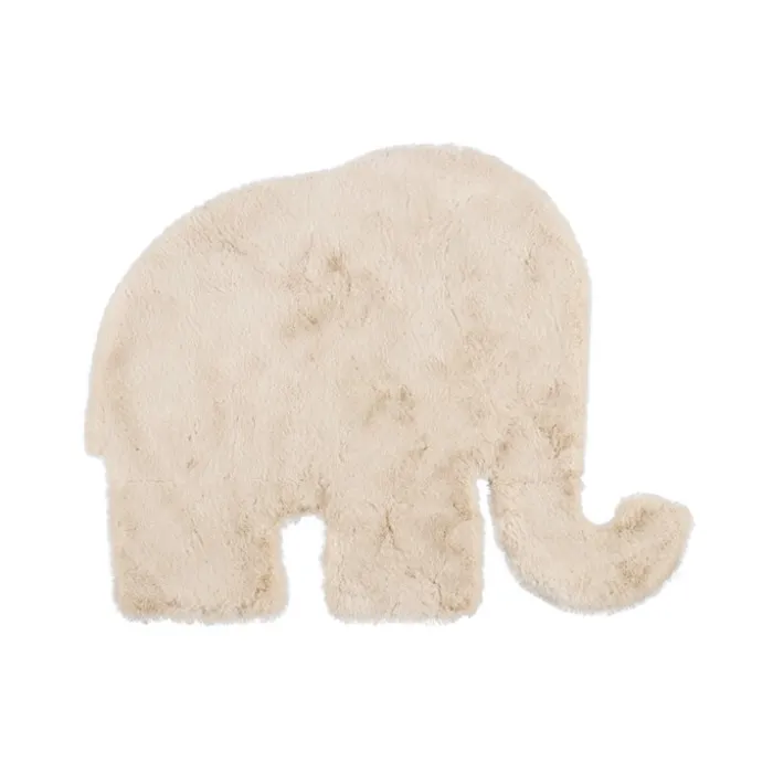 Kinderteppich - Huggy Elefant Creme - 80x100cm
