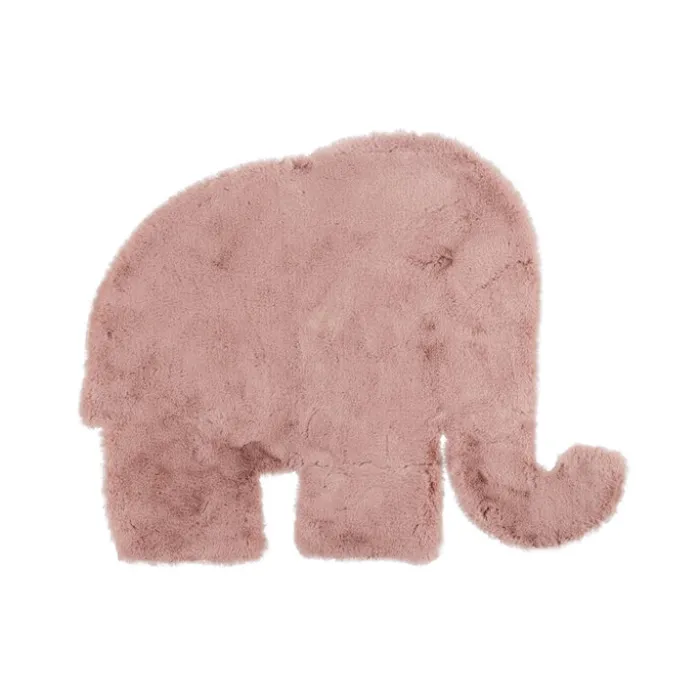Kinderteppich - Huggy Elefant Rosa - 80x100cm