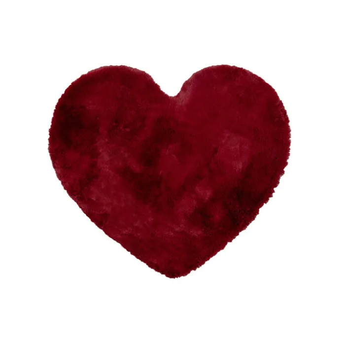 Kinderteppich - Huggy Herz Rot - 70x80cm