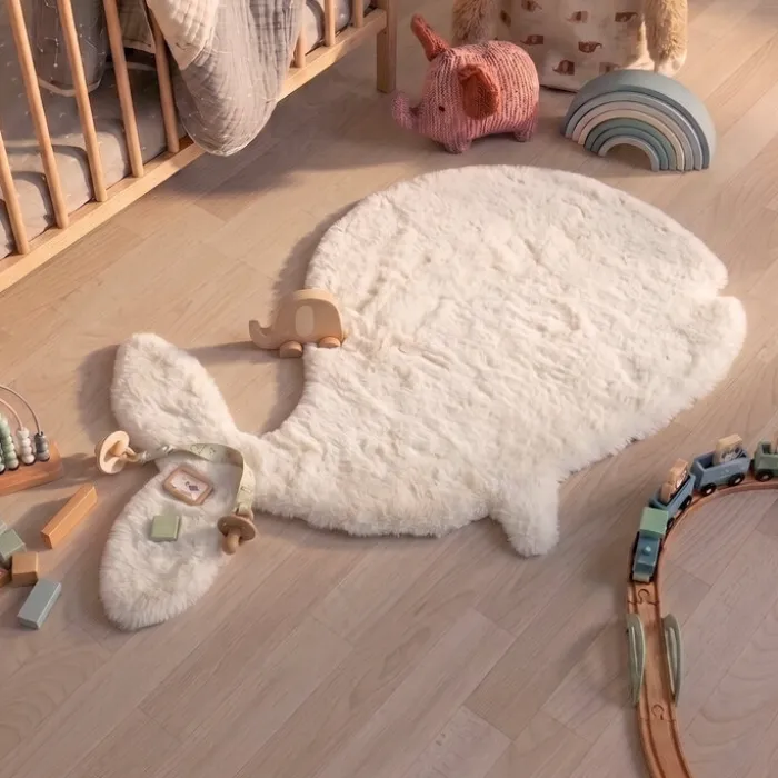 Kinderteppich - Huggy Wal Creme - 70x120cm