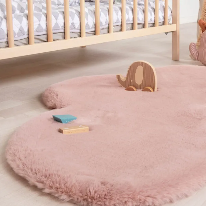 Kinderteppich - Huggy Wolke Rosa - 70x115cm