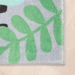 Kinderteppich - Jungle Giraffe Bunt