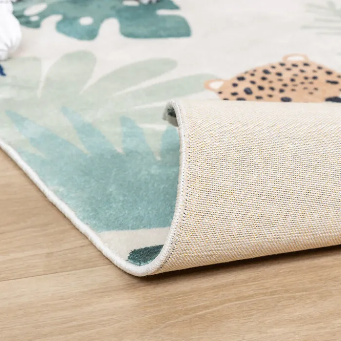 Kinderteppich - Jungle Leopard Bunt