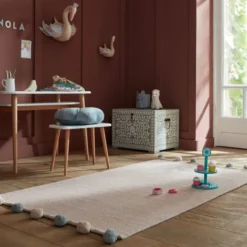 Kinderteppich - Pepito Fringe Rosa - 100x150cm
