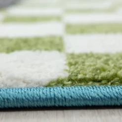 Kinderteppich Pirat - Mila Blau/Grün