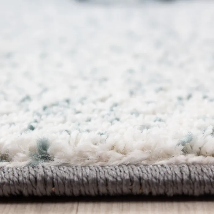 Kinderteppich Rund - Anna Elefant Blau