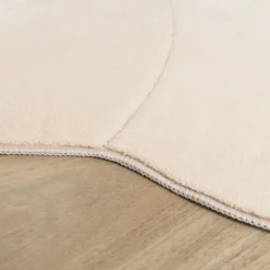 Kinderteppich Rund - Coco Blume Beige