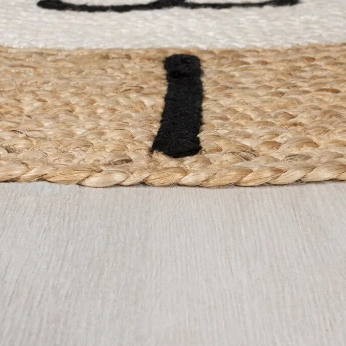 Kinderteppich Rund - Julio Lion Beige - Ø 100cm