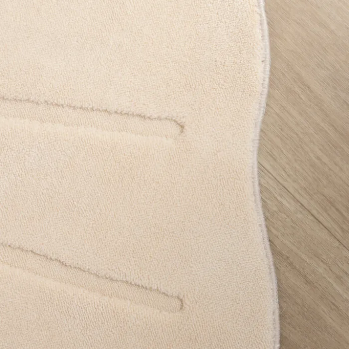 Kinderteppich Waschbar - Coco Muschel Beige