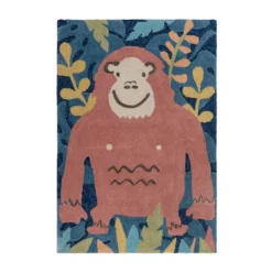 Kinderteppich - Zesto Jungle Multicolor - 80x120cm