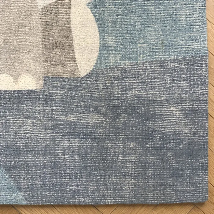 Kinderzimmer Teppich - Balou Elefant Grau