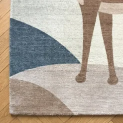 Kinderzimmer Teppich - Balou Hirsch Braun