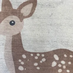 Kinderzimmer Teppich - Balou Hirsch Braun