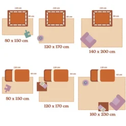 Kinderzimmer Teppich - Balou Schaf Weiß