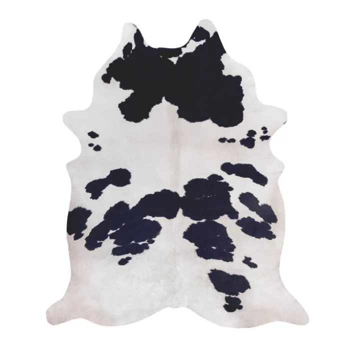 Kuhfell - Bovine Schwarz Weiß - 155x190cm