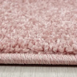 Kurzflor Teppich - Asa Rosa