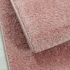 Kurzflor Teppich - Asa Rosa