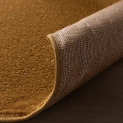 Kurzflor Teppich - Essenza Ockergelb