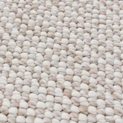Kurzflor Teppich - Lykke Creme