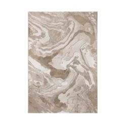 Marmor Teppich - Erio Marbled Beige