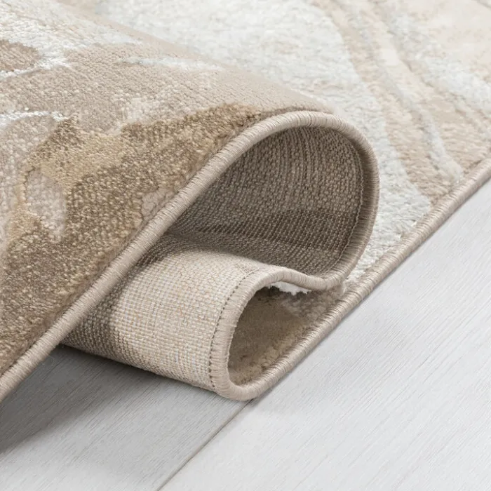 Marmor Teppich - Erio Marbled Beige