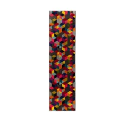 Moderner Läufer - Spectro Dynamic Bunt - 66x230cm