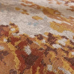 Moderner Teppich - Bush Blau Terracotta