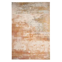 Moderner Teppich - Bush Ockergelb Terracotta