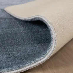 Moderner Teppich - Field Blau Grau