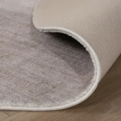 Moderner Teppich Rund - Field Taupe