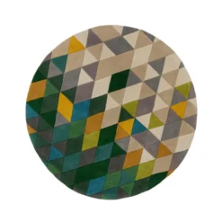 Moderner Teppich Rund - Illo Prism Bunt - Ø 160cm