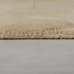 Moderner Teppich Rund - Mozo Gigi Beige Creme - Ø 160cm