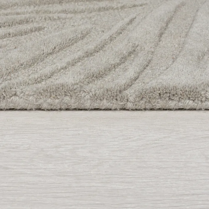 Moderner Teppich - Solacio Leaves Grau