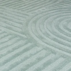 Moderner Teppich - Solacio Zen Blau Grün