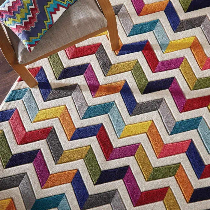 Moderner Teppich - Spectro Bolero Bunt
